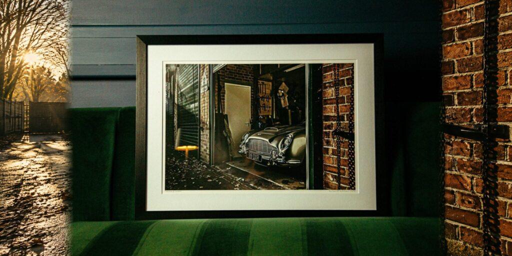 Limited100 car wall art landscape draft